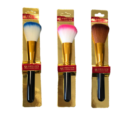Beauty Make Up Brush 15.5 cm Assorted Colours 7141 (Parcel Rate)