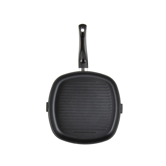SQ Professional Ultimate Carbon Steel Non Stick Grill Pan Square 24 cm 8540 A  (Parcel Rate)