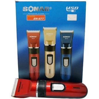 Sonar Shaver With USB Charger Assorted Colours SN677 9985 (Parcel Rate)