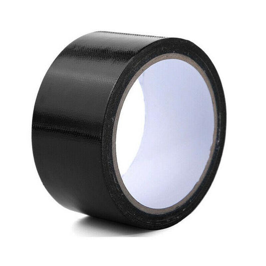 Black Duct Tape Heavy Duty Long Lasting Black Duck Tape 48mm x 25 Metres TP005 (Parcel Rate)