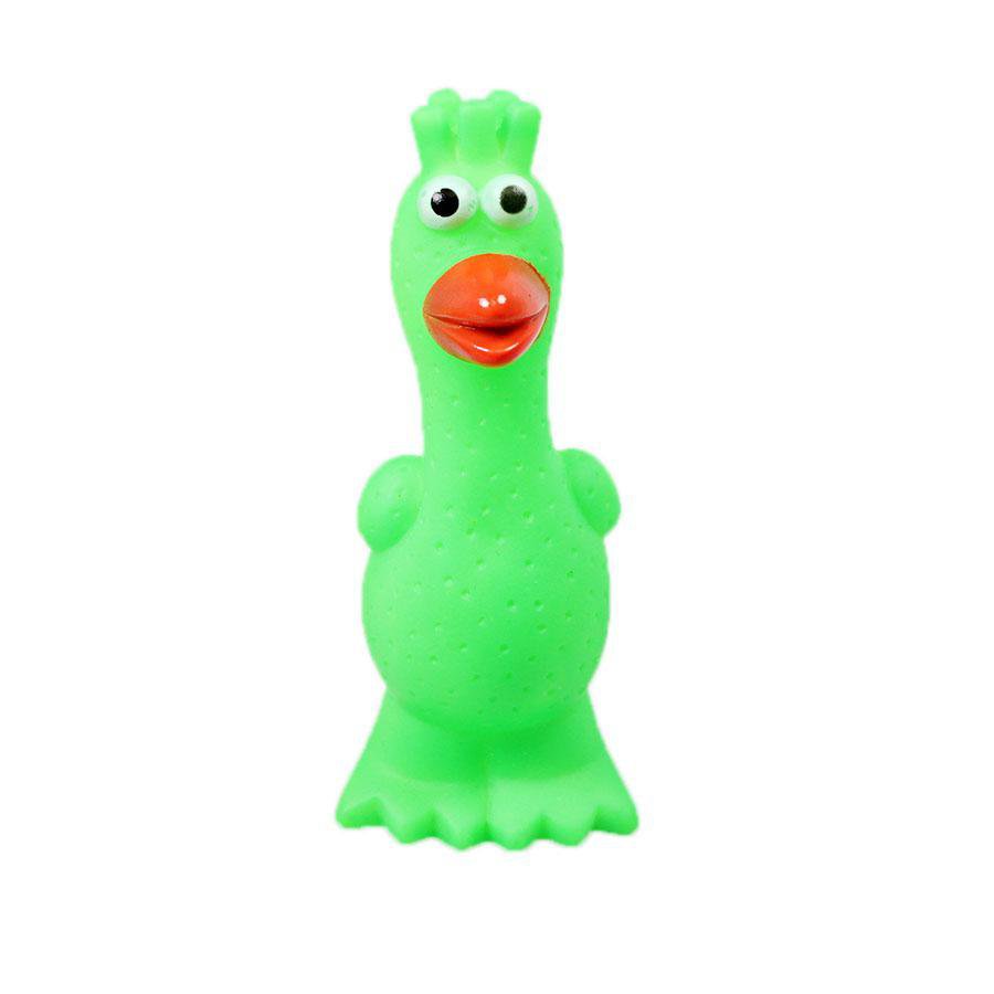 Pets Dog Toy Squeaky Chicken Assorted Colours 5037 (Parcel Rate)