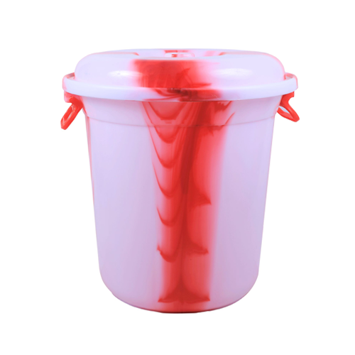 50 Litre Tie Dye Design Plastic Bucket with 2 Side Handles Assorted Colours MX4064 A (Big Parcel Rate)