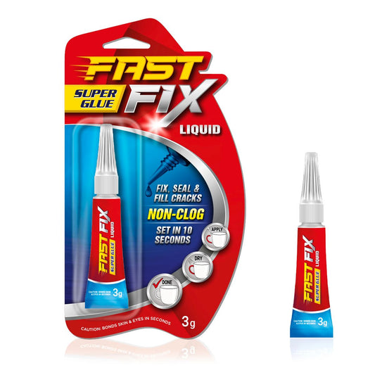 Fast Fix Super Glue Liquid 3g FX3 A (Large Letter Rate)