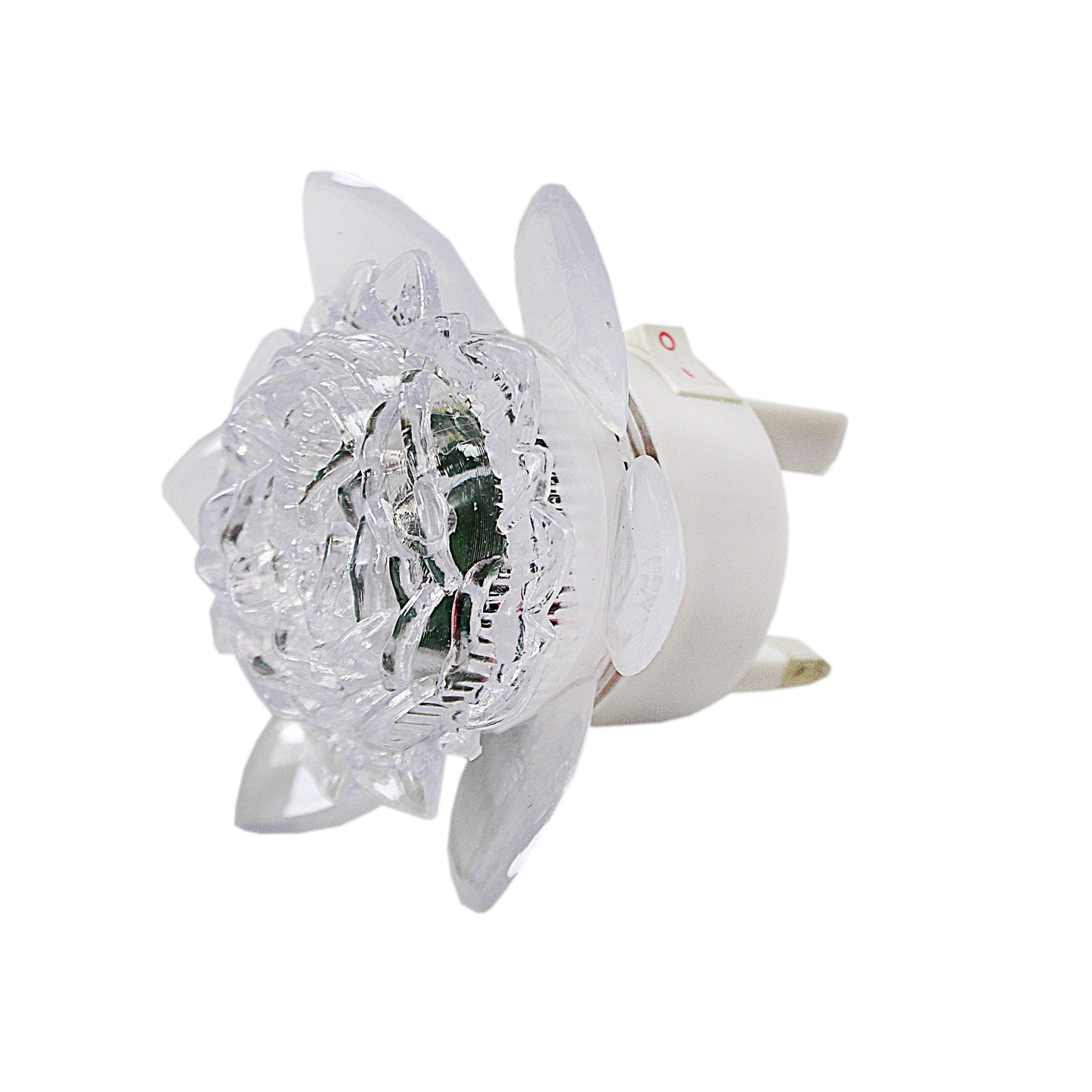 LED Plug In Floral Light Up Night Light 2585 (Parcel Rate)