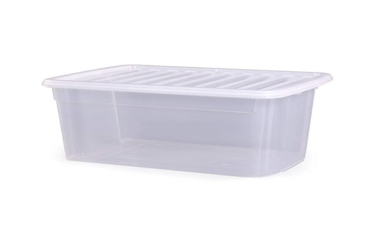 Plastic Underbed Storage Box with Wheels 24 Litre ST24 (Big Parcel Rate)
