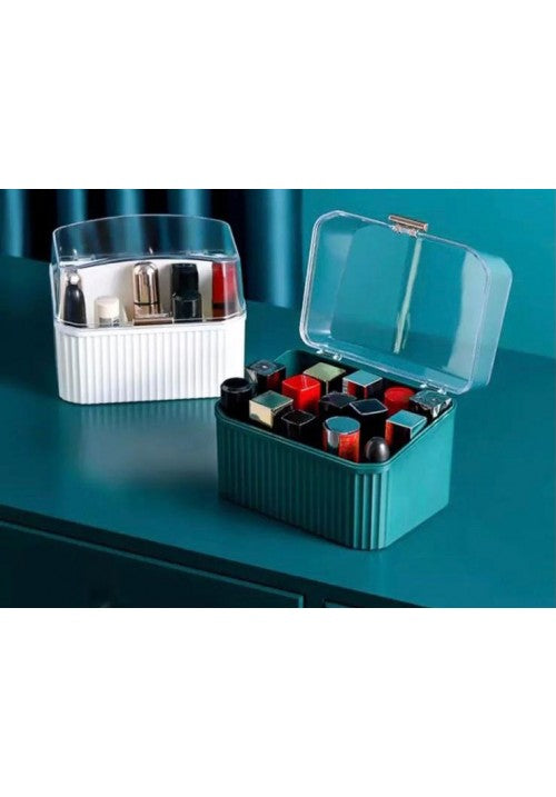 Monar Cosmo Plastic Cosmetics Bathroom Storage Organiser Assorted Colours MA171 ( Parcel Rate)