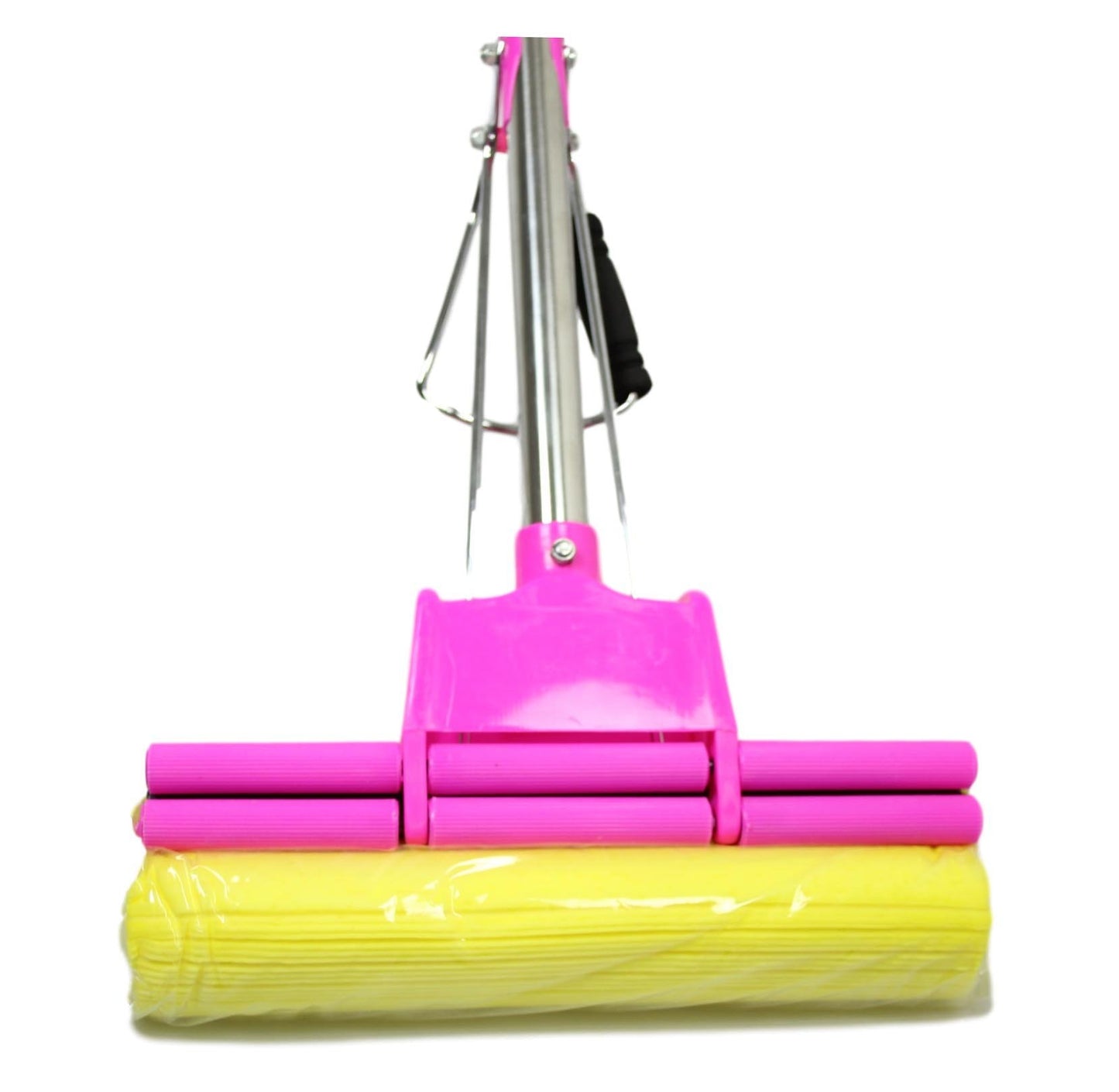 Extendable  Yellow Cleaning Squeeze  Sponge Mop Assorted Colours 0721 A (Big Parcel Rate)
