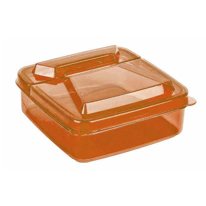 Plastic Mini Food Storage Container 250ml Assorted Colours BG388 (Parcel Rate)