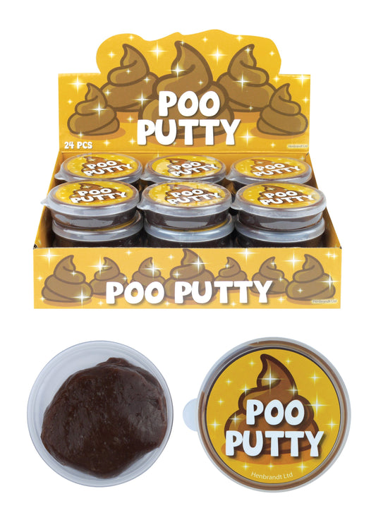 Children's Jokes and Pranks Slime Magic Poo Putty 7cm x 2cm x 1 N14328 (Parcel Rate)