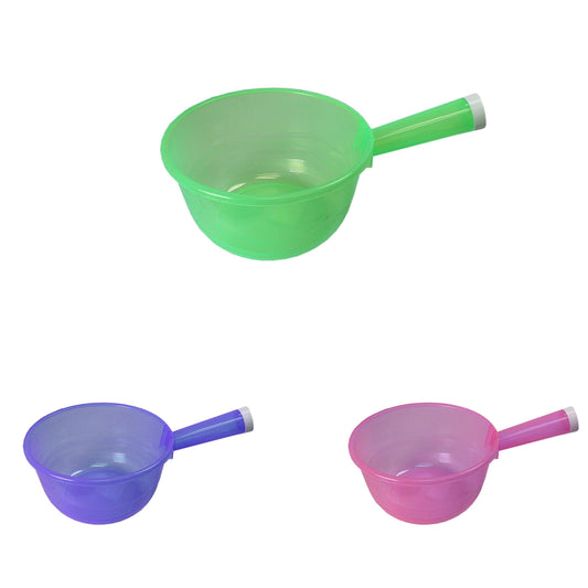 Plastic Bathroom Water Scoop Assorted Colours 00422 (Parcel Rate)