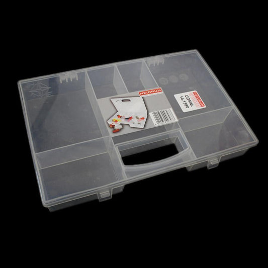 Plastic Storage Sewing Craft Kit Organiser Box 27cm x 18cm 0703 (Parcel Rate)