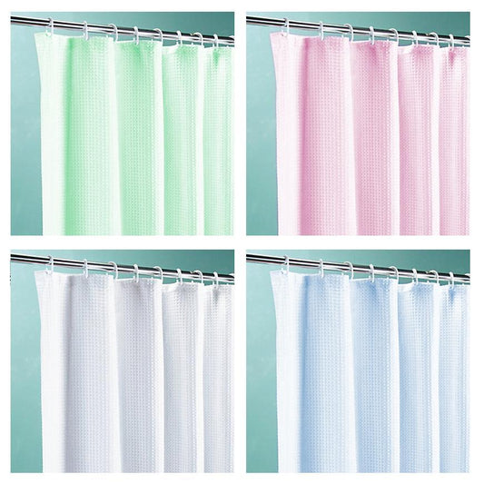 PEVA Shower Curtain 180 x 200 cm Assorted Colours 4084 (Parcel Rate)