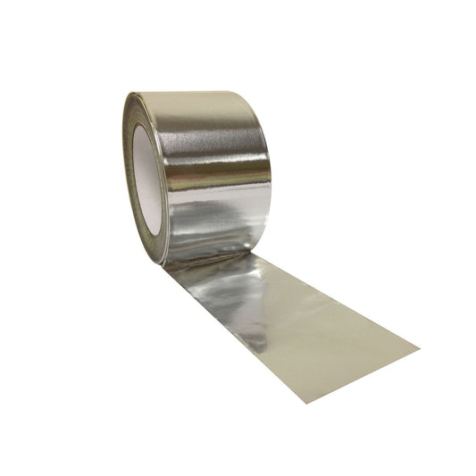 Aluminum Foil Indoor Outdoor Silver Adhesive Tape Waterproof 10m 1218 (Parcel Rate)
