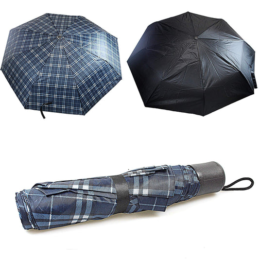 Folding Umbrella Assorted Designs 0893 (Parcel Rate)