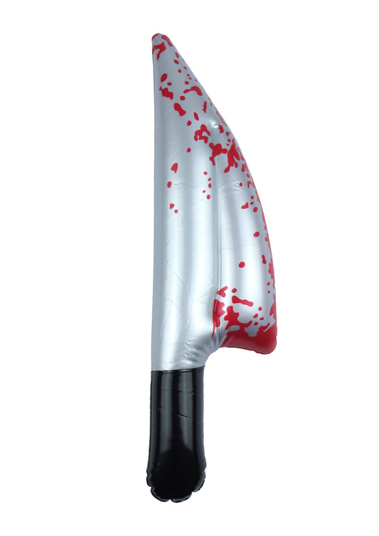 Halloween Fancy Prop Inflatable Bloody Knife Festive Fun Knife 40cm V99379 (Parcel Rate)
