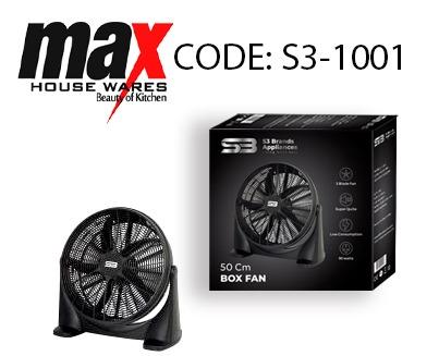 50 cm Floor Box Fan S31001 / F20B A (Big Parcel Rate)p