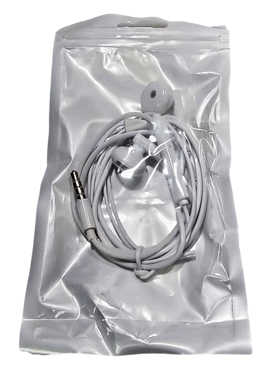 Wired Earphones White 6392 (Large Letter)