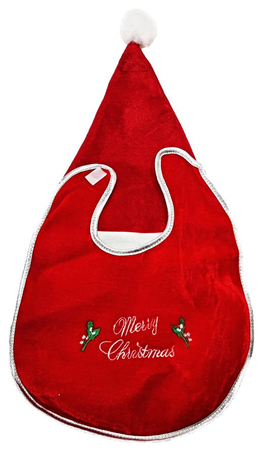 Christmas Baby Hat and Bib Set 1436 (Parcel Rate)
