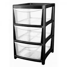 Plastic Storage Drawers Tower Trolley Unit Storage Box Clear 80 x 36 x 40 cm LL5222 (Big Parcel Rate)p