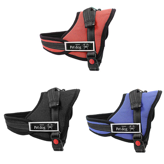 Pet Dog Adjustable Harness Size XL Assorted Colours 3035EL (Parcel Rate)