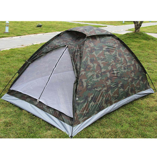 Outdoor Garden Camping Family Tent 3 Person 200 x 150 x 110cm Assorted Colours 3529 (Parcel Rate)