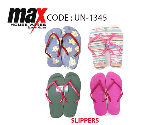Flip Flop Slippers Summer Footwear Unisex Free Size UN1345 (Parcel Rate)