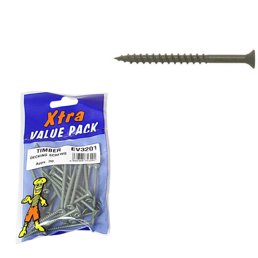 Timber Decking Screws Xtra Value DIY 3201 (Large Letter Rate)