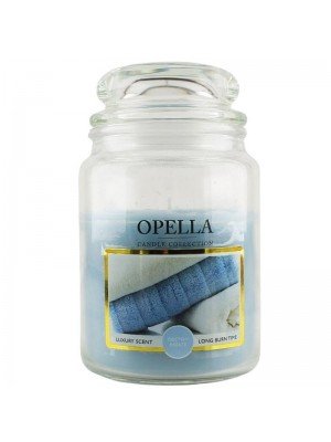 Jumbo Jar Opella Candle Cotton Breeze 450g CDBIGC (Parcel Rate)